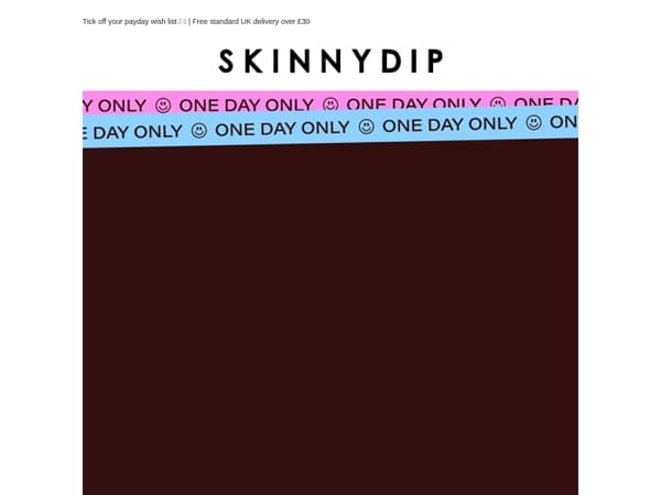 ONE DAY ONLY: 20% Off* 👀