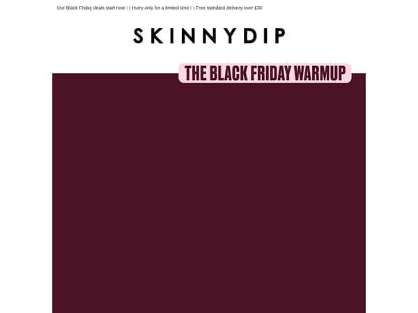 Time To Warm Up: Up To 50% Off Everything* 🔥