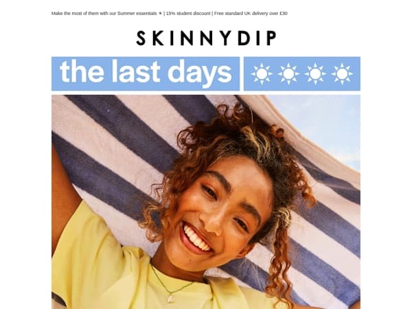 The Last Days Of Summer 😢