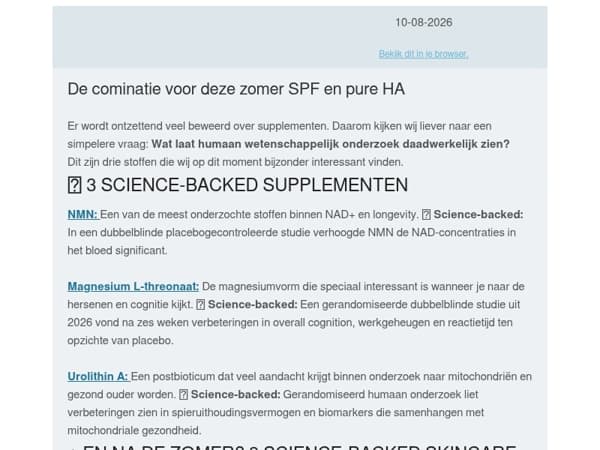 Science-backed: wat heeft je lichaam, geest én huid nu nodig?