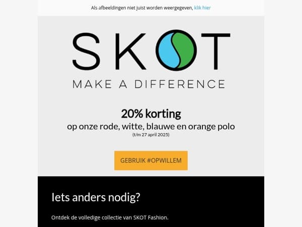 Hey Mail, al klaar voor koningsdag? 🌞