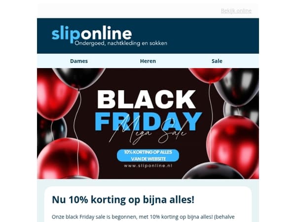 Nu 10% korting op Bijna alles!