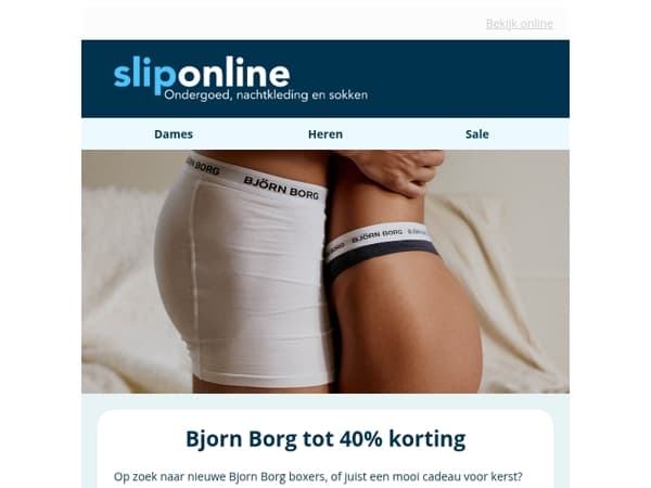 De beste Bjorn Borg aanbiedingen, Op = Op