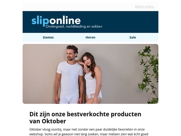 Onze Bestsellers van Oktober!