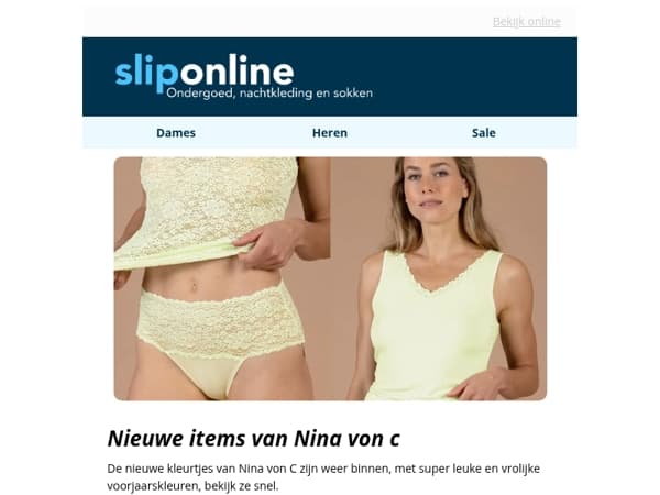 De nieuwste voorjaarskleuren van Nina von C