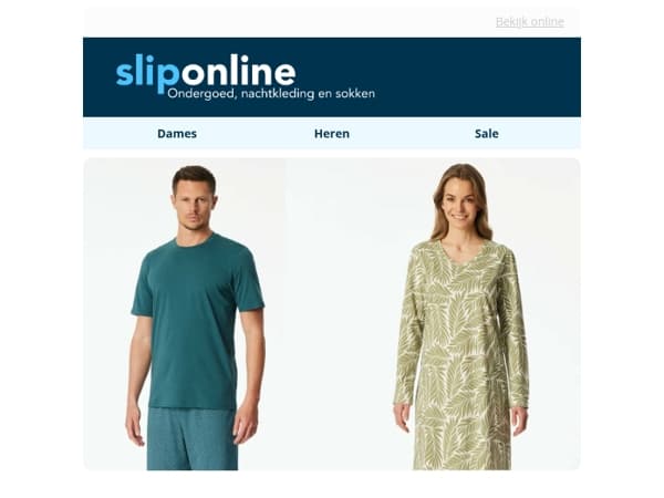 Nieuwe Pyjama's, Nachthemden & meer van Schiesser