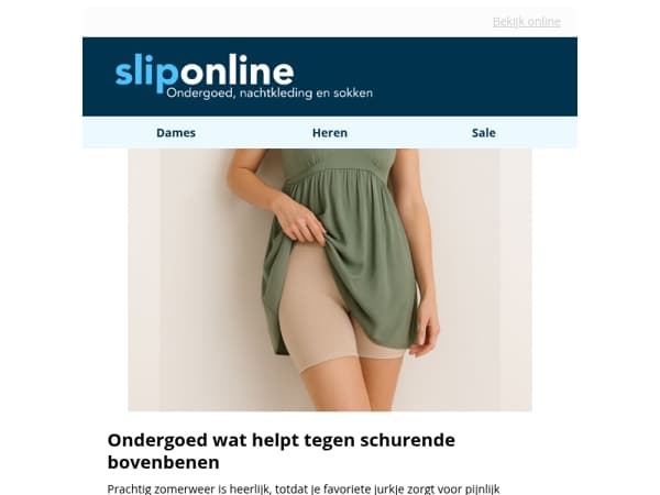 Last van Schurende bovenbenen met dit weer? Dit is het perfecte ondergoed