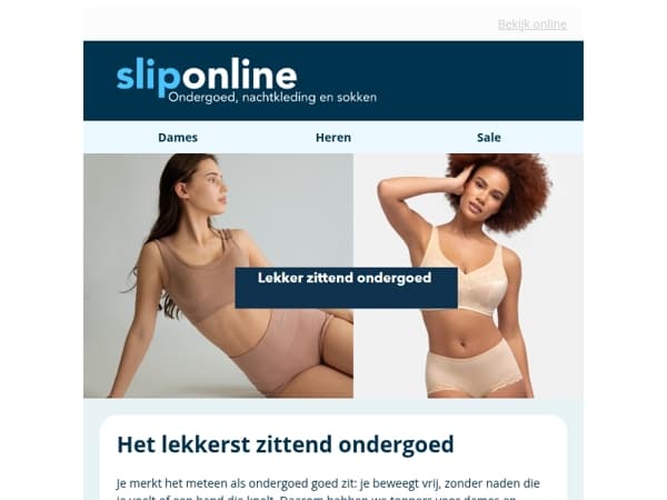 Het lekkerst zittend Ondergoed