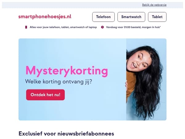 Welke korting ontvang jij? 👀