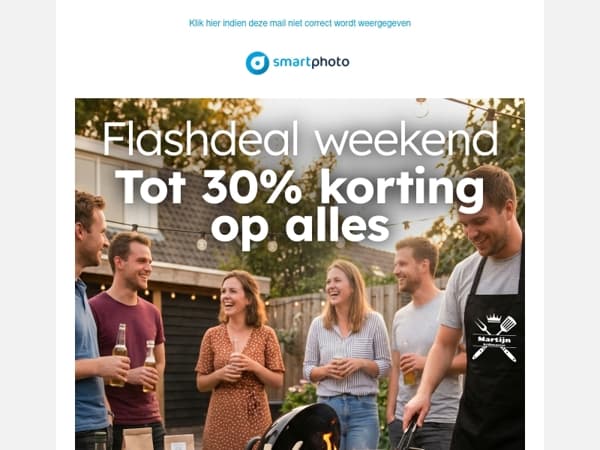 🔥 FLASHDEAL WEEKEND: tot -30%