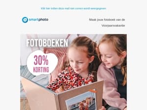 Maak jouw fotoboek van de Voorjaarsvakantie