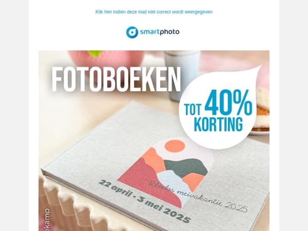 Hi, maak jouw fotoboek van de vakantie