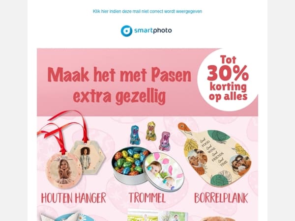 Hi, tot 30% korting op alles