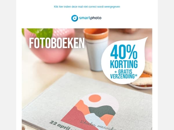 Hi, alleen vandaag en morgen nog: tot 40% korting en gratis verzending
