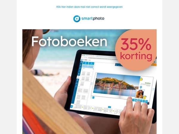 Fotoboeken: snel gemaakt vanuit je (strand)stoel? ⛱️