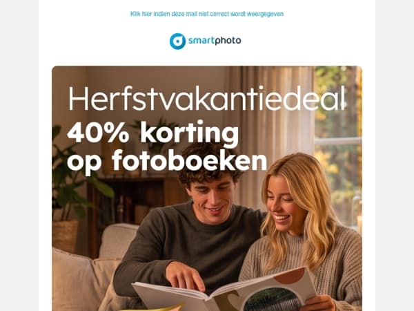 📸40% korting op fotoboeken! Maak jouw vakantieboek in een vingerknip