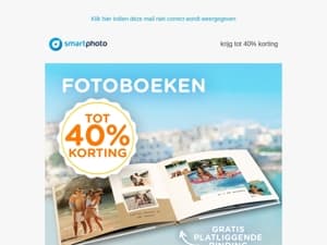 krijg tot 40% korting