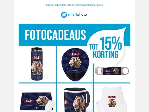 Hi, bestel snel je cadeau voor Vaderdag