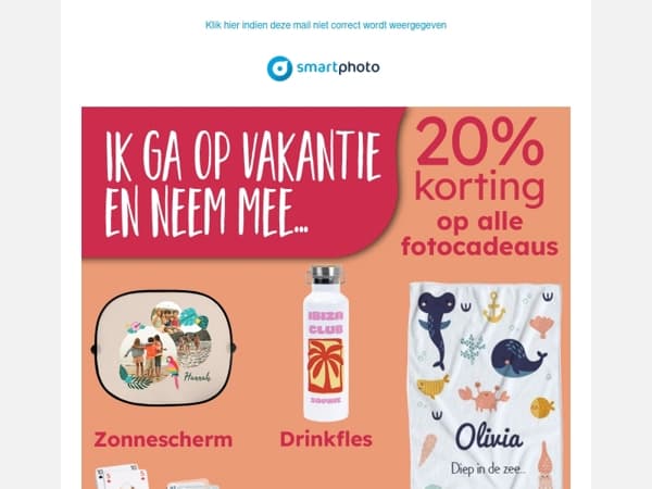 Ik ga op vakantie en neem mee... ☀️