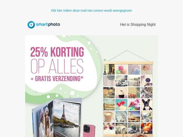 Het is Shopping Night