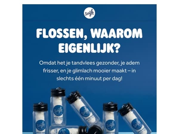 De 40% waar je borstel niet bij komt.