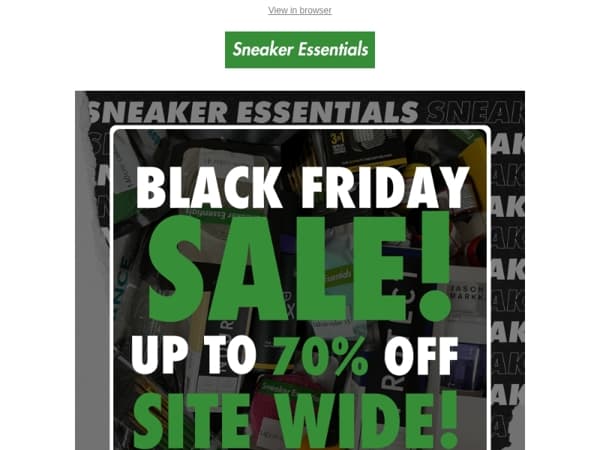 De Black Friday Sales zijn er!