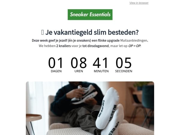 🚨Bijna voorbij: sokken voor €5,95 + 15% op bijna ALLES!