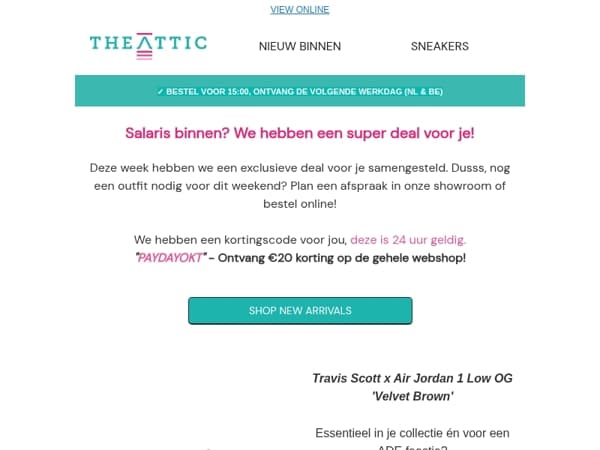 Claim nu jouw exclusieve deal 🏆