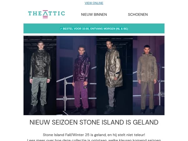 Exclusief: Leer de nieuwste collectie van Stone Island kennen! ⭐