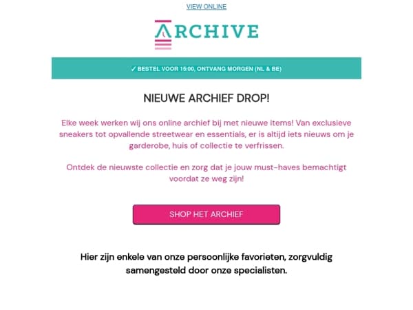 Nieuwe items toegevoegd aan het Archief 🔥