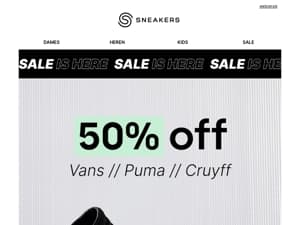 -50% op ALLES 💥