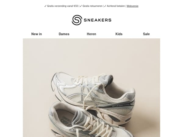 Nieuwe sneakers? 👟 Vergeet jouw 15% korting niet!