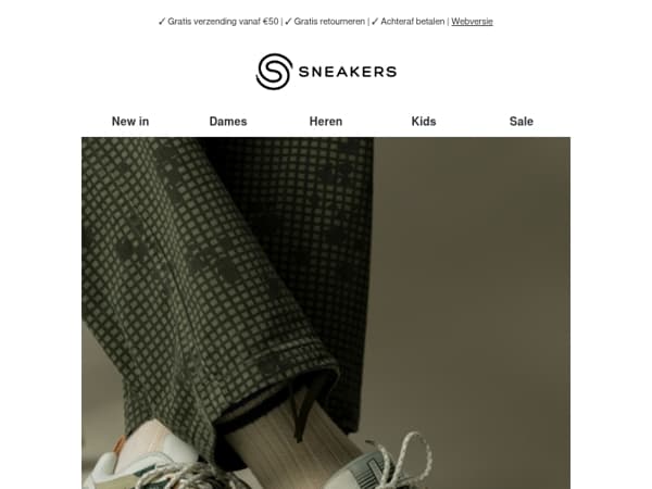 Alleen vandaag nog 15% herfstvoordeel op alle sneakers 👟