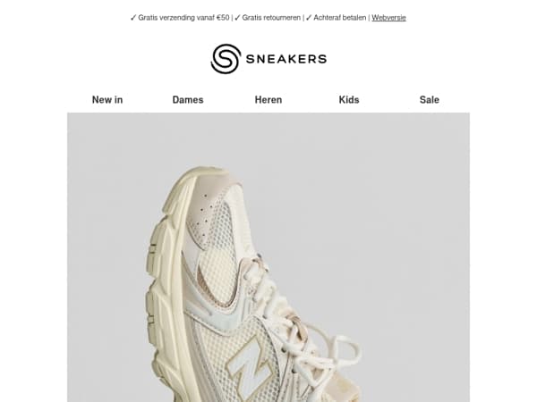 🤍 Laatste kans: -15% op sneakers voor het voorjaar