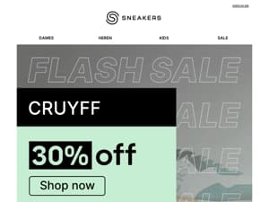 CRUYFF: 30% OFF