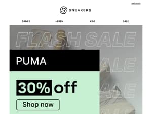 PUMA: 30% OFF