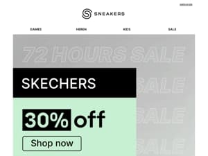 Skechers: 30% OFF