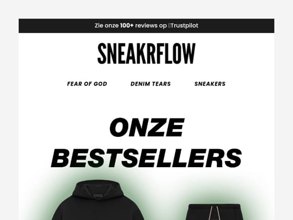 Bestsellers Alert: Shop Nu de Topfavorieten bij SneakrFlow!