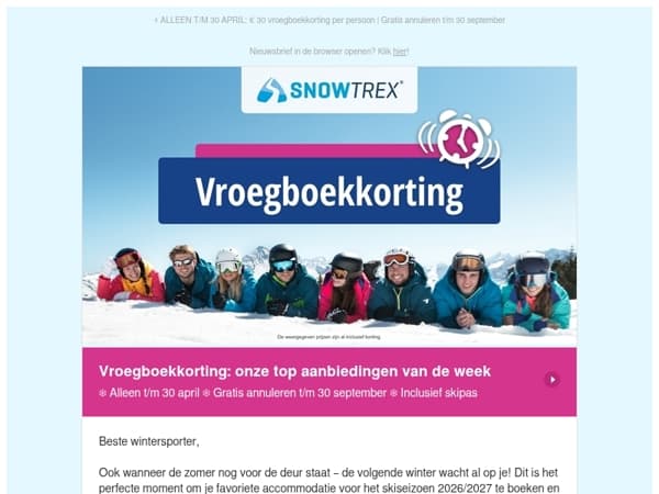 ❄ Jouw top aanbiedingen van de week 