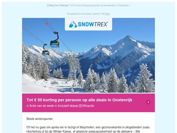 ❄ Alle Oostenrijk deals sterk afgeprijsd