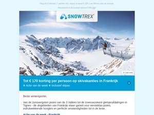 ❄ Skivakantie in Frankrijk: tot wel 170 euro korting per persoon op alle deals