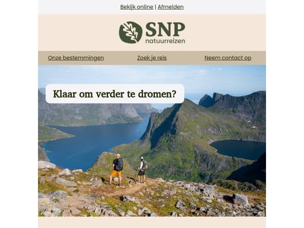 Nog steeds op zoek naar een mooie natuurreis? 🌿