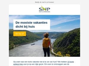 🚲️🥾Top 10 korte trips niet al te ver van huis
