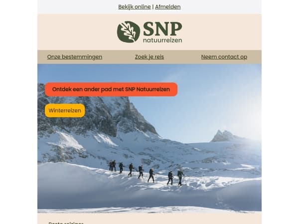 SNP wenst je fijne feestdagen ✨