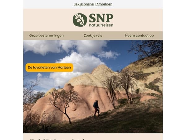 Na de hitte  .... komt de trek 🥾