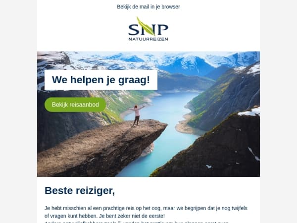 Neem eens een kijkje bij deze reizen 🌍️