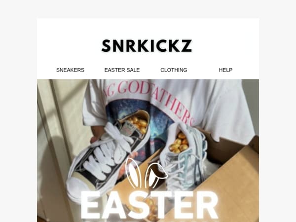 🐣 Easter Surprise: Guess & Win €400 Worth of Sneakers!