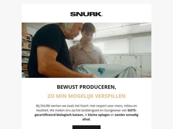 Goed voor de planeet. Nog beter voor jouw nachtrust.