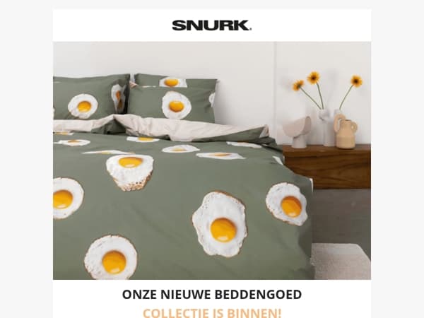 De nieuwe beddengoed collectie is geland