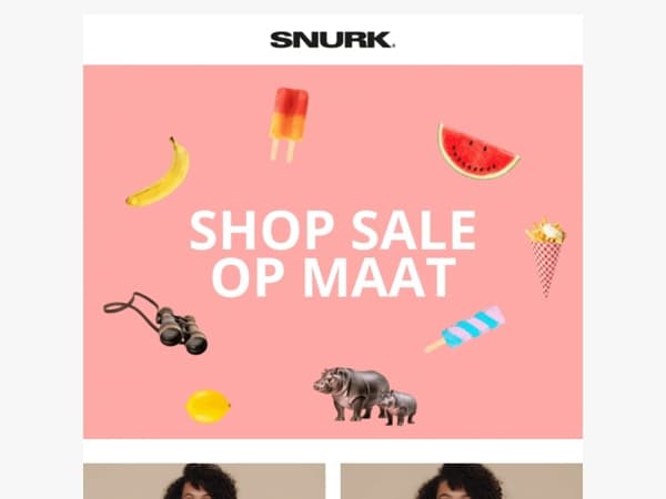 Shop dames sale op maat, wel zo makkelijk